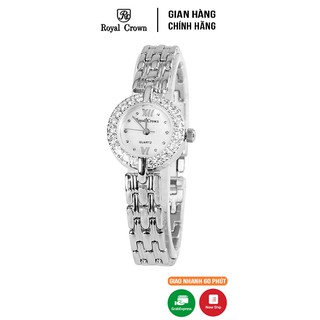 Đồng hồ nữ chính hãng Royal Crown 3602 dây thép