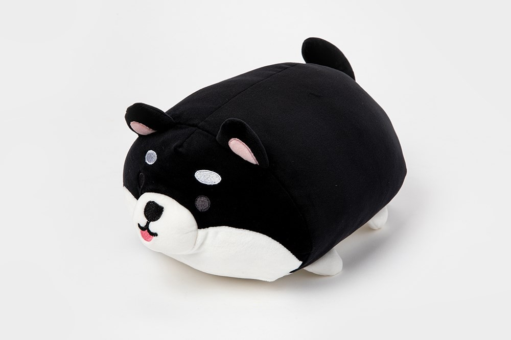 Gối Đệm ARTBOX Hàn Quốc Hình Chú Chó Shiba Size Lớn Màu Đen Dễ Thương