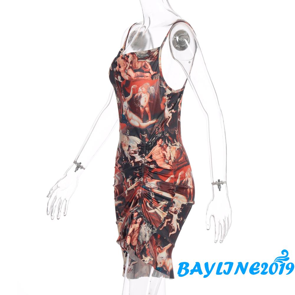 Váy In Hoa Hở Lưng Gợi Cảm Theo Phong Cách Mùa Hè Dành Cho Nữ | BigBuy360 - bigbuy360.vn