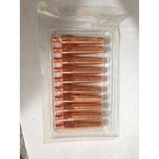 Bộ 10 Béc hàn Mig 1.0mm*45L mập