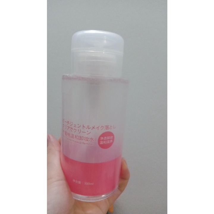 Nước tẩy trang Đào HEYXI làm sạch dưỡng ẩm Peach Gentle Makeup Remover an toàn cho da - xilin house