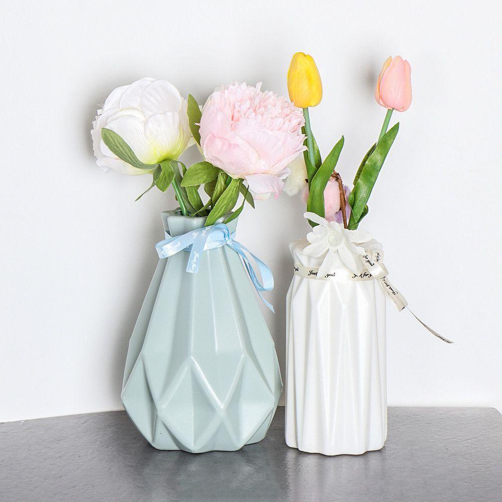 LAKAMIER Chậu Hoa Bằng Gốm Sứ Phong Cách Bắc Âu