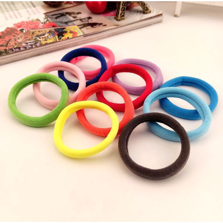 Dây Cột Tóc Đuôi Ngựa Bằng Nylon Co Giãn Cỡ Nhỏ Cho Nữ