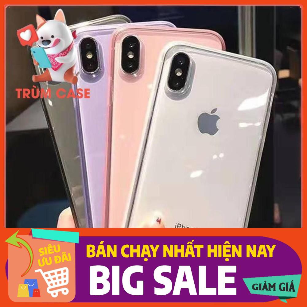 [FREE SHIP]  Ốp lưng iphone dẻo viền nhiều màu Ip 6,6/7,8/7,8 Plus/X,XS/XSMAX PRO/11PRO/11 PRO MAX- Ốp iphone