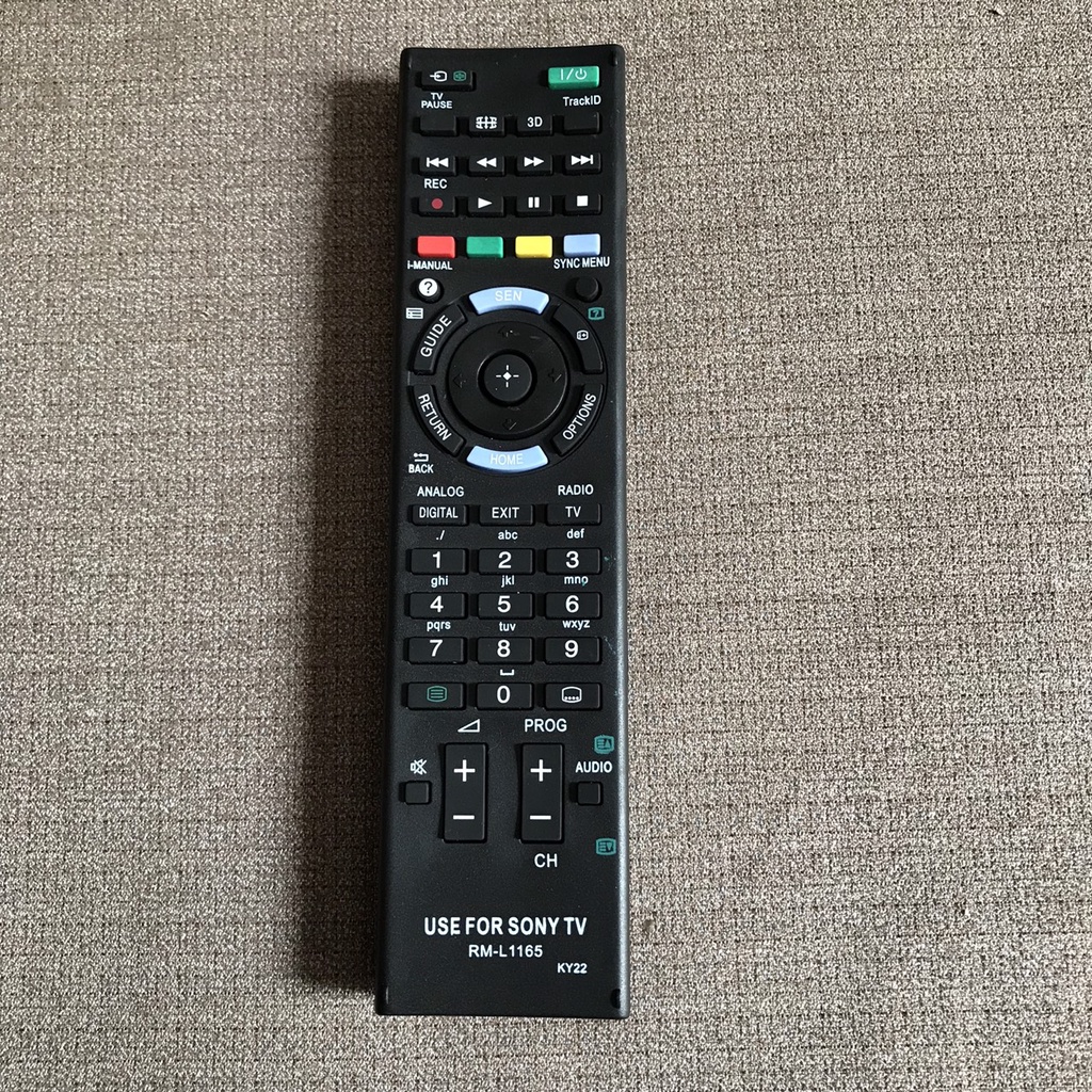 Điều khiển tivi sony - L1165 dùng cho tivi LCD,LED, Tặng kèm pin !