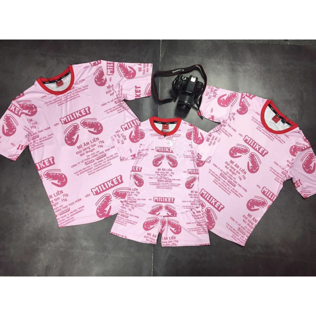 < FREESHIP > Bộ set MÌ TÔM MILIKET vải thun co giãn 4 chiều nhiều size lựa chọn | BigBuy360 - bigbuy360.vn