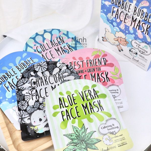 Mặt Nạ Dưỡng Da Thải Độc Bubble Bubble Face Mask Look At Me