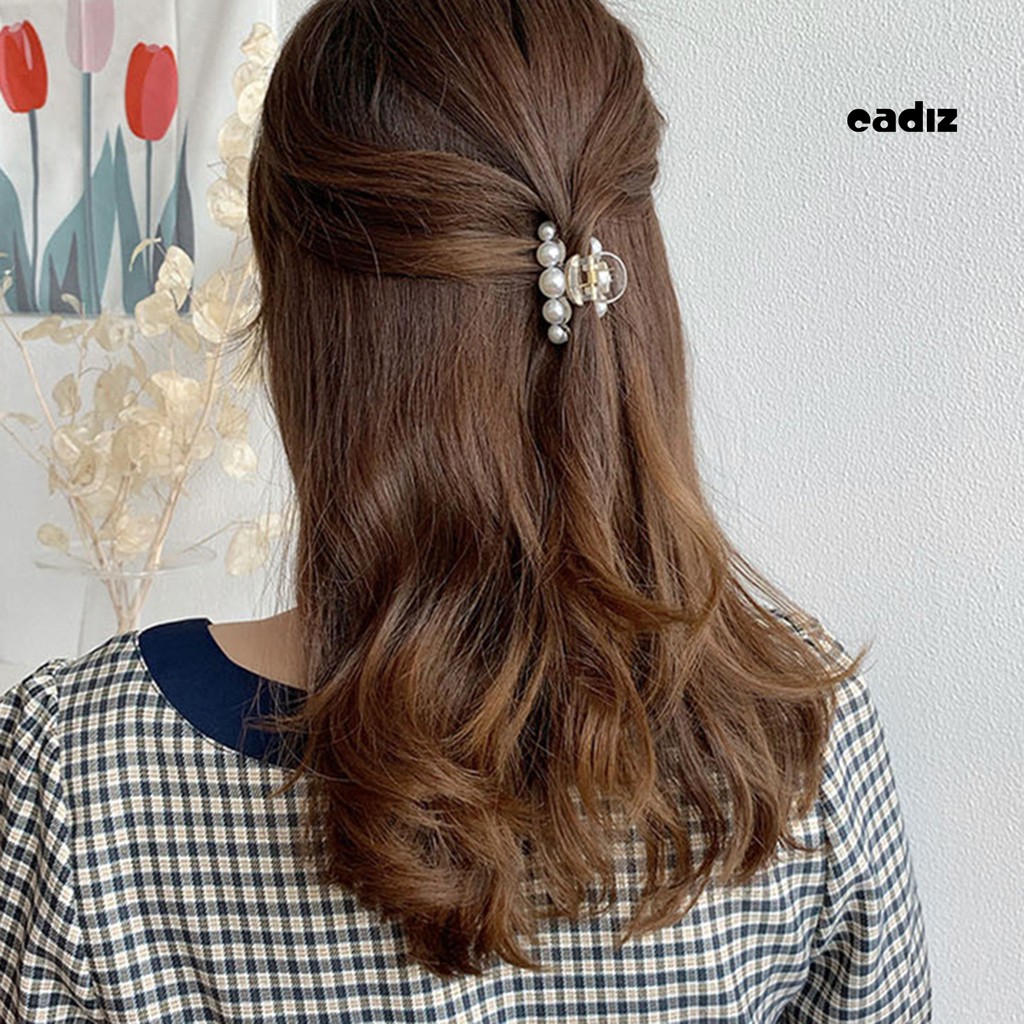 Kẹp Tóc Đính Ngọc Trai Giả Cho Nữ