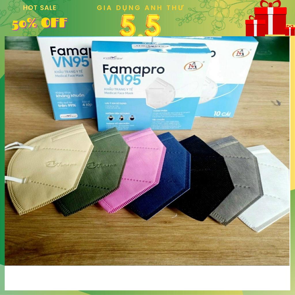 Một thùng 500 cái khẩu trang N95 chính hãng 4 lớp công nghệ nhật bản kháng khuẩn chống bụi siêu mịn