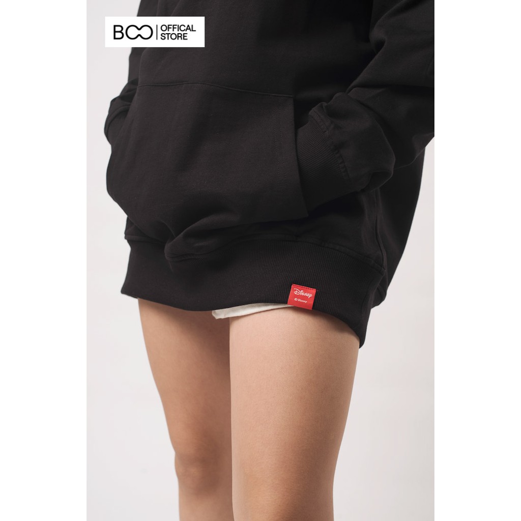 Áo Hoodie Nỉ Có Mũ Nam Nữ Unisex BOO Dáng Rộng In Graphic Mickey Skateboarding Cao Cấp Màu Đen | BigBuy360 - bigbuy360.vn