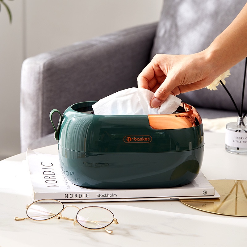 PVN45298 Hộp dán tường đựng khăn giấy ,giấy lau bếp đa năng phong cách Hàn Quốc Giá Rẻ