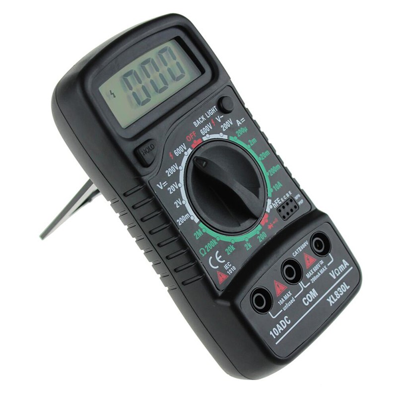 Máy đo điện vạn năng điện tử XL-830L + Bộ phụ kiện kèm theo