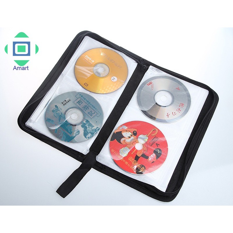 Hộp đựng bảo vệ 80 đĩa CD VCD DVD tiện dụng