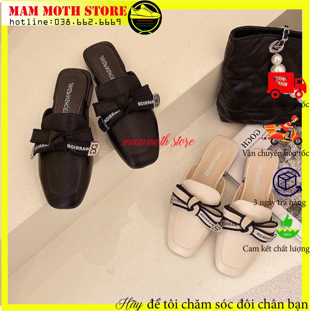 Sục nữ, dép sục nơ nữ hàng quảng châu full size shop MAMMOTH