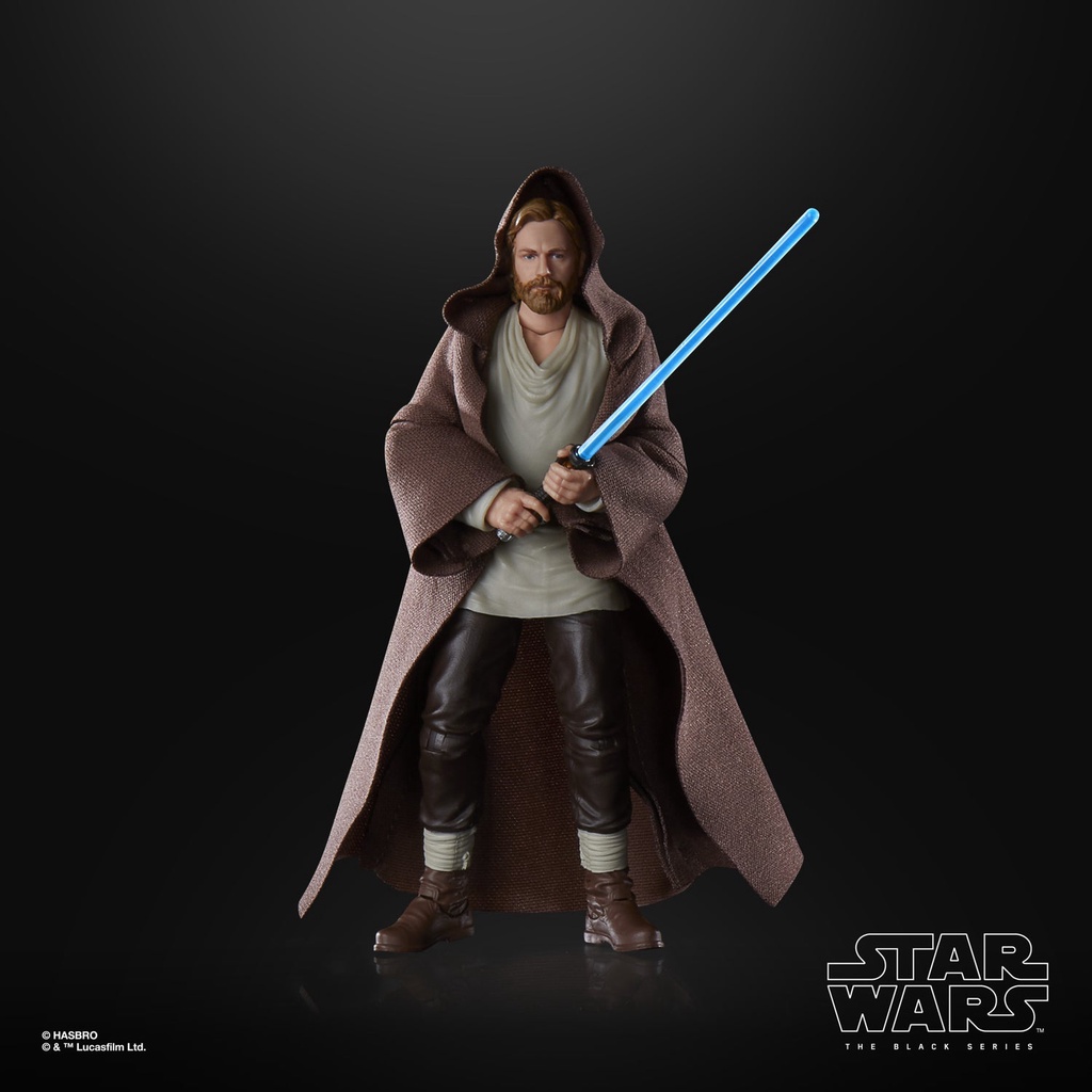 🌟Obi-Wan 🌟Mô hình Hasbro◊Star Wars Black Series 6-inches◊Obi-Wan Kenobi