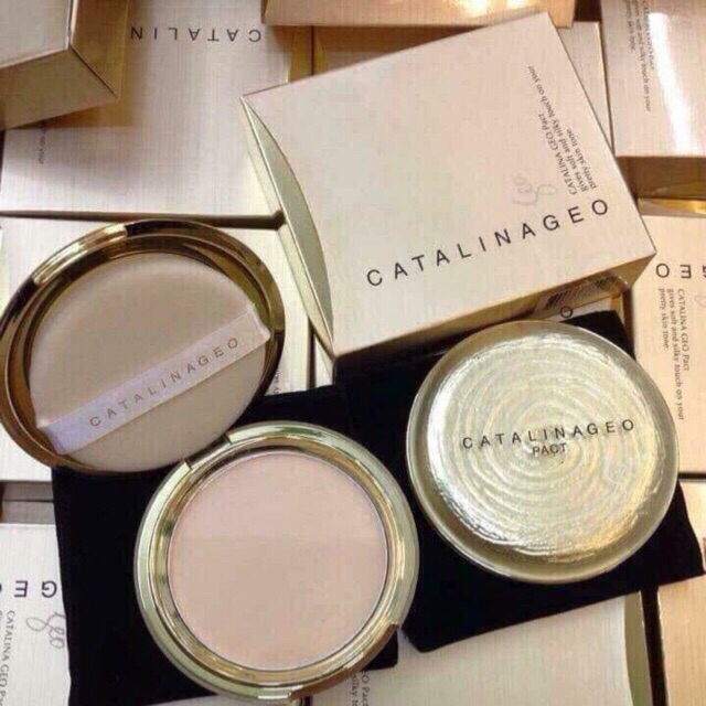 PHẤN PHỦ GEO VÀNG CATALINAGEO Golden Pact Hàn Quốc