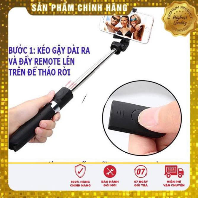 Gậy tự sướng Bluetooth Selfie stick tripod L01 cao cấp