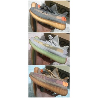 Giày Thể Thao 350 3 Màu Xám, Xanh, Cam