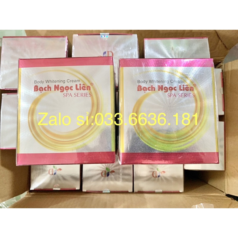 kem bạch Ngọc liên hủ Hồng 80g trắng da body