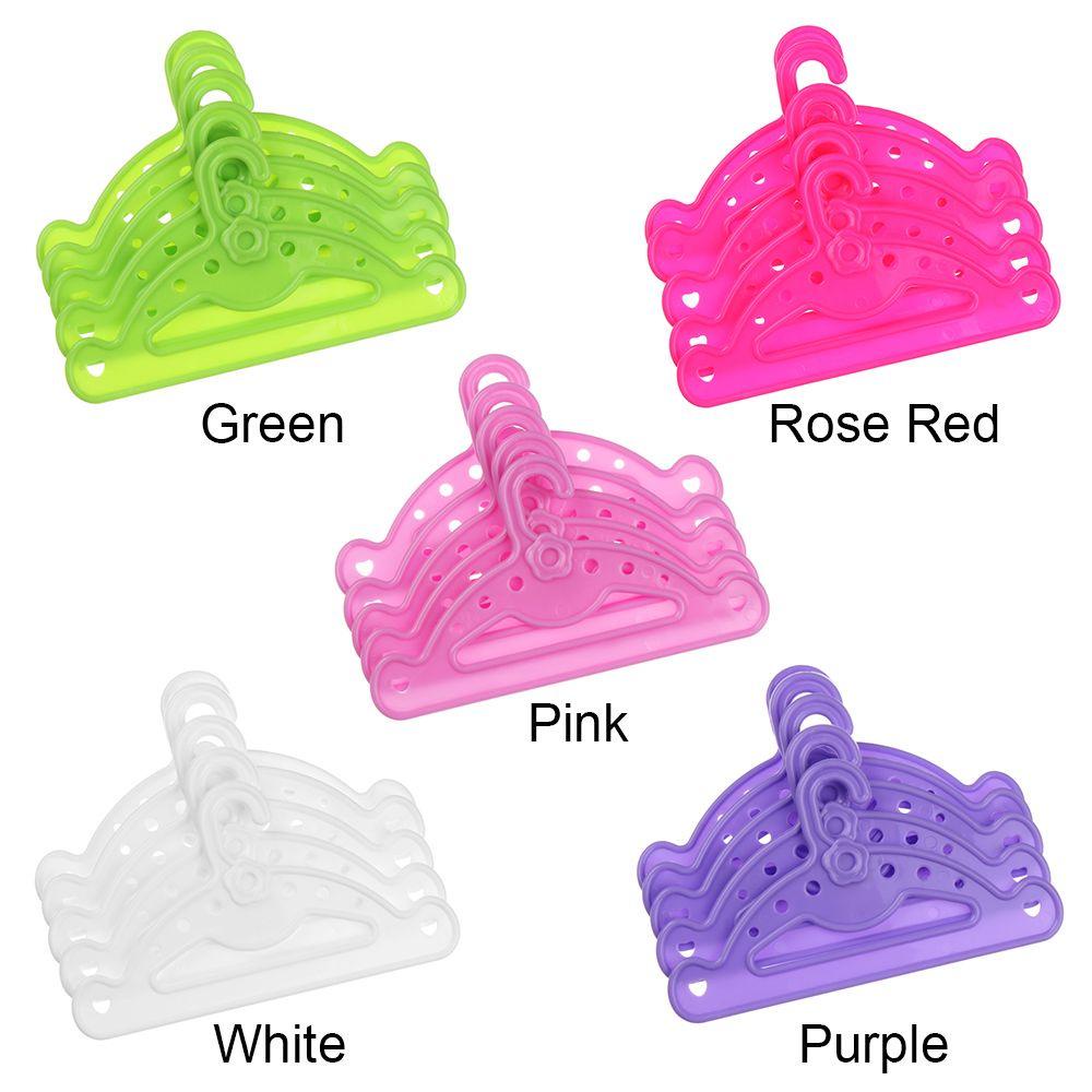 BEBETTERM Set 5 Móc Treo Quần Áo Mini 18 Inches 43 cm Cho Búp Bê