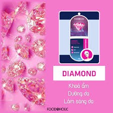 Mặt nạ Foodaholic Diamond – Brightening 23g Bulsan Beauty