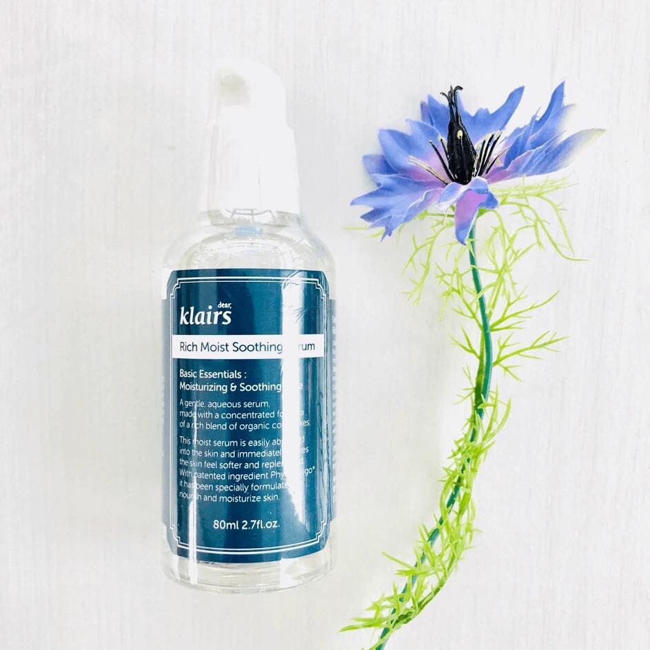 TINH CHẤT DƯỠNG ẨM  #KLAIRS 𝐑𝐈𝐂𝐇 𝐌𝐎𝐈𝐒𝐓 𝐒𝐎𝐎𝐓𝐇𝐈𝐍𝐆 𝐒𝐄𝐑𝐔𝐌 (chính hãng, nhãn phụ cty nhập khẩu)