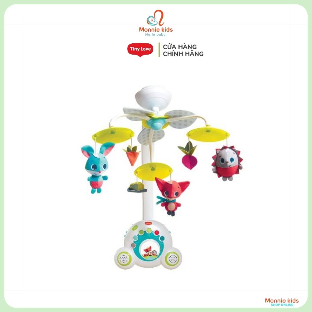 Đồ chơi treo nôi phát nhạc Tiny Love Soothe 'n Groove Mobile Meadow Days, hộp nhạc treo cũi cho bé