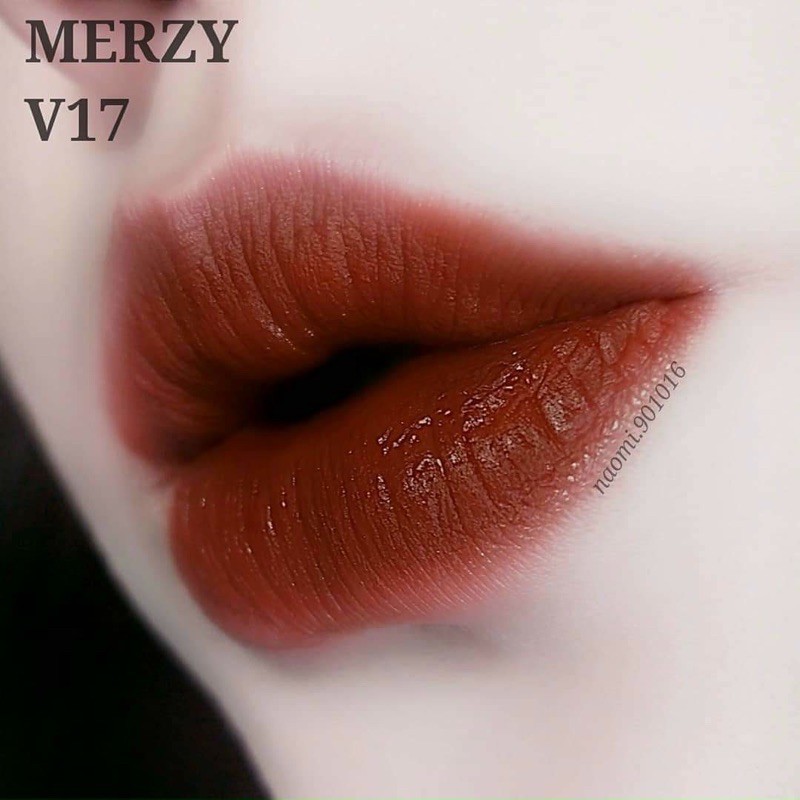 (Season3-V16,V17,V18)Son kem lì Merzy Velvet Tint