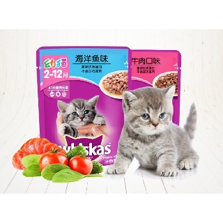 Pate tươi cá biển WhisKas - gói 85g