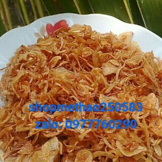 hành tím phi giòn nhà làm
