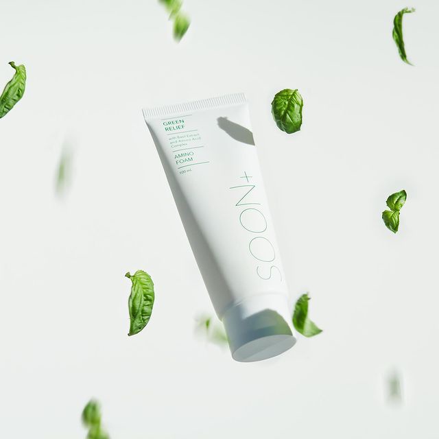 Sữa rửa mặt amino SOON+ Green Relief Amino Foam 100ml Soon plus Soonplus
