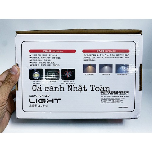 ĐÈN LED KẸP 1 BÊN XINMA 5W MÀU VÀNG