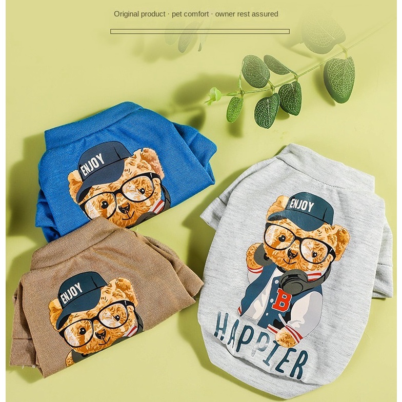 Áo sweater HIPIDOG mỏng chống rụng lông thời trang mùa hè đáng yêu dành cho thú cưng