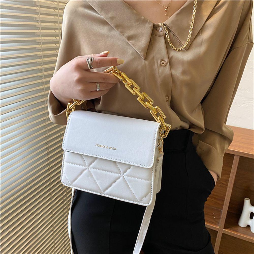 Túi Đeo Chéo Vai Bằng Da PU Thời Trang Sành Điệu Cho Nữ