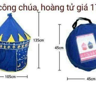 Lều công chúa và hoàng tử cho bé.