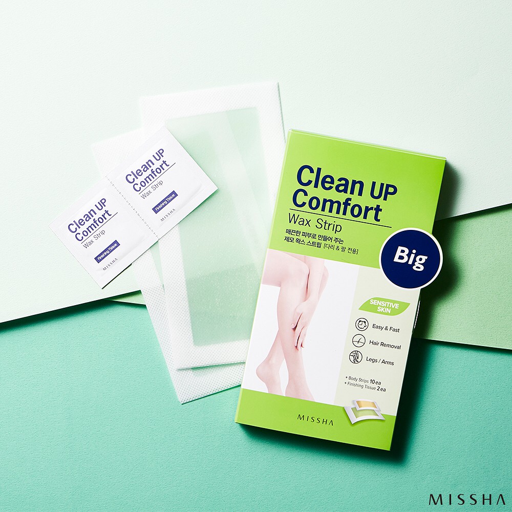 Clean Up Comfort Wax Strip