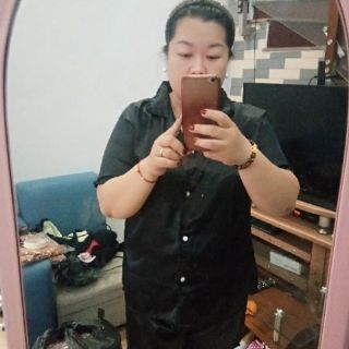 bộ pijama lụa trơn big size (70-90kg)