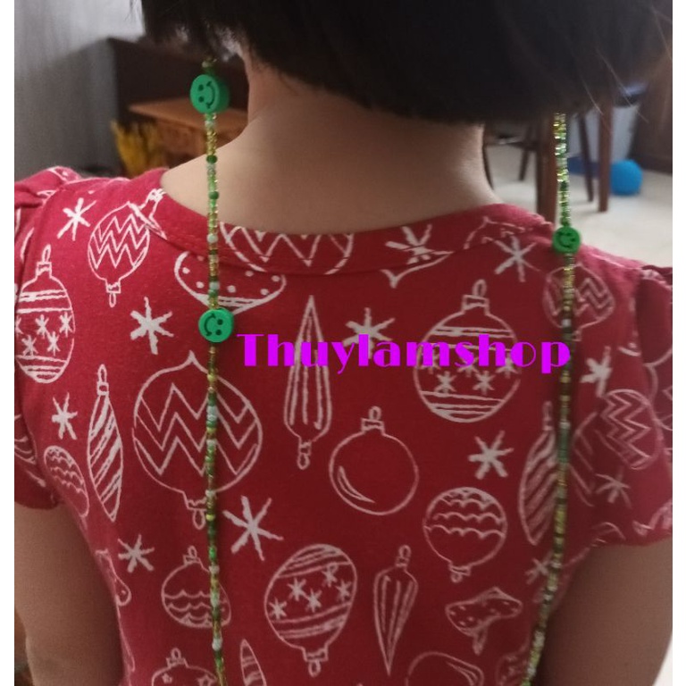 Dây đeo khẩu trang kính mắt cho bé chống rớt thất lạc