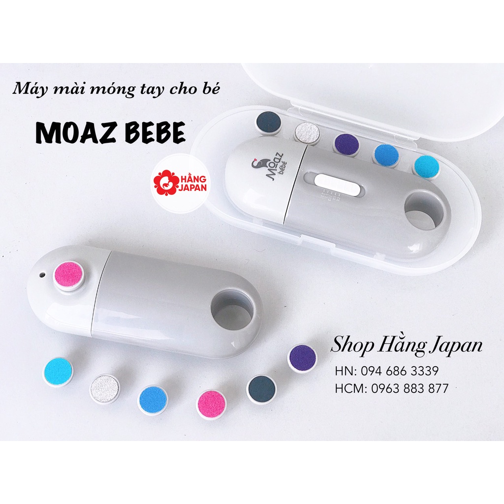 Máy dũa móng tay cho bé Moaz Bebe MB-015 Bảo hành chính hãng