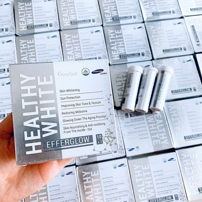 [Lẻ 1 ống] Viên Uống Dạng Sủi Trắng Da Healthy White Efferglow Cosmeheal Hàn Quốc | BigBuy360 - bigbuy360.vn