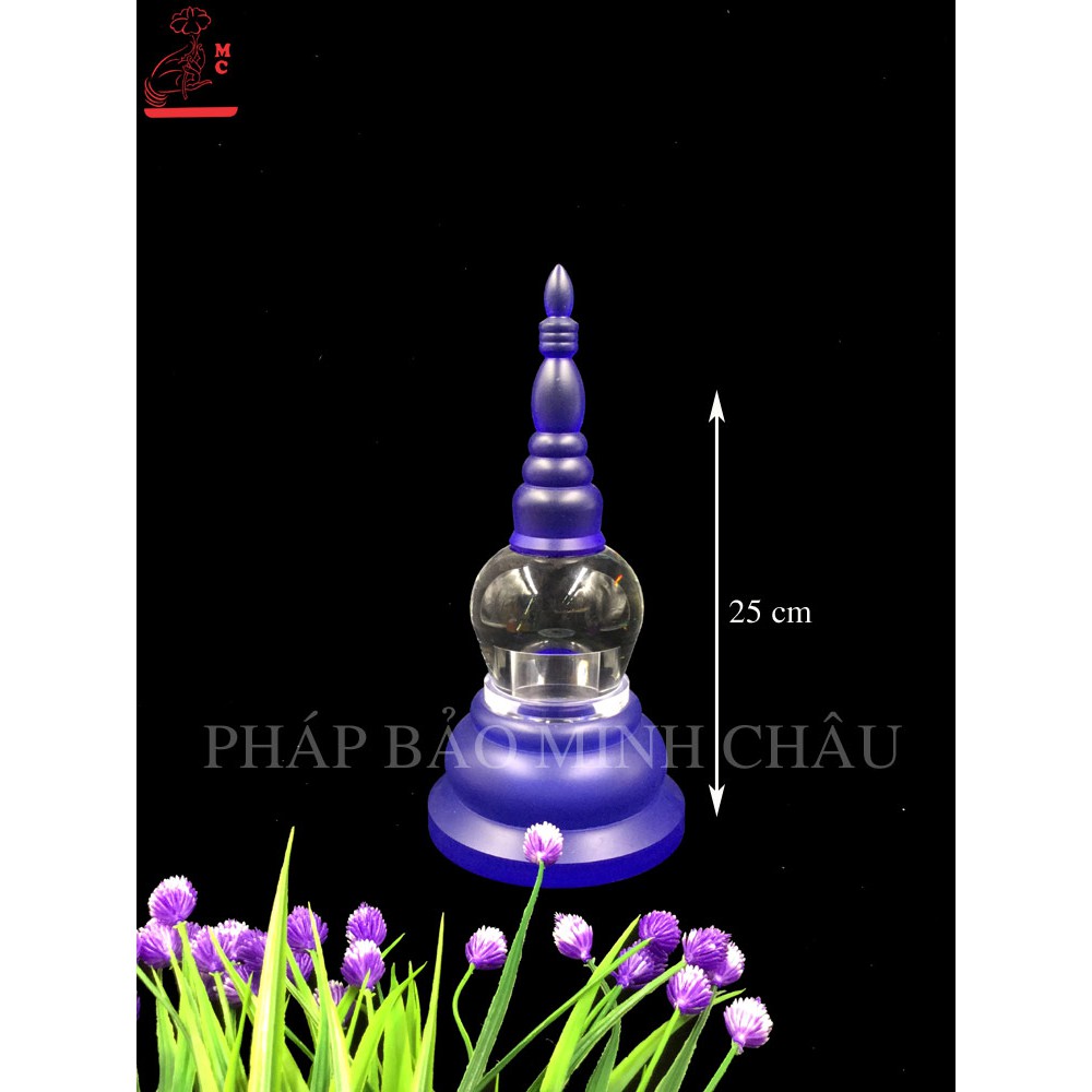 [PBMC]Tháp xá lợi nhựa màu E5 (7 màu) (Giao màu ngẫu nhiên)