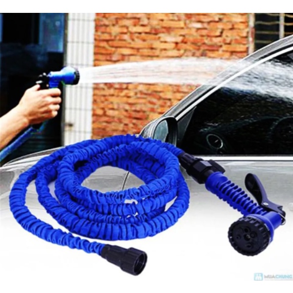 Vòi Xịt Rửa Thông Minh Giãn Nở tối đa 30m khi có lực nước mạnh vòi Xịt Tăng Áp Bộ vòi rửa xe tưới