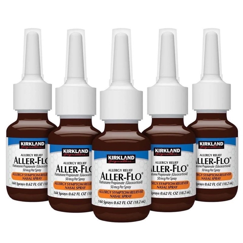 Xịt viêm mũi xoang Kirkland Aller- Flo chai 18,2ml [Mỹ]