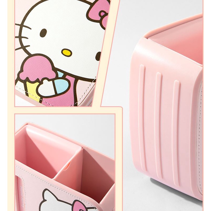 Hộp Đựng Khăn Giấy Đa Năng Hình Hello Kitty
