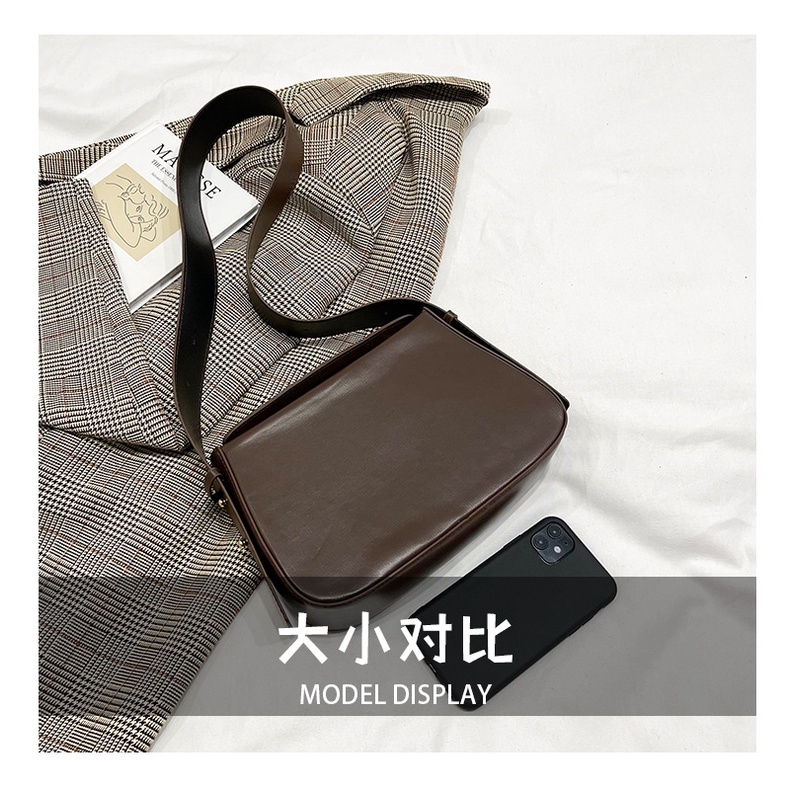 Túi Xách Đeo Vai Kiểu Vuông Nhỏ Phong Cách Hàn Quốc Sành Điệu Dành Cho Nữ