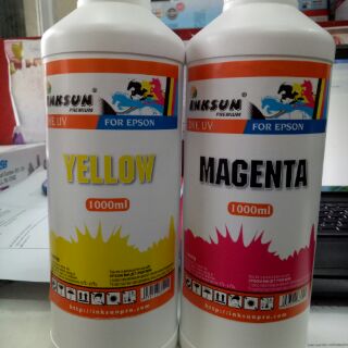 Combo 6 chai mực 1 lít Epson dye uv