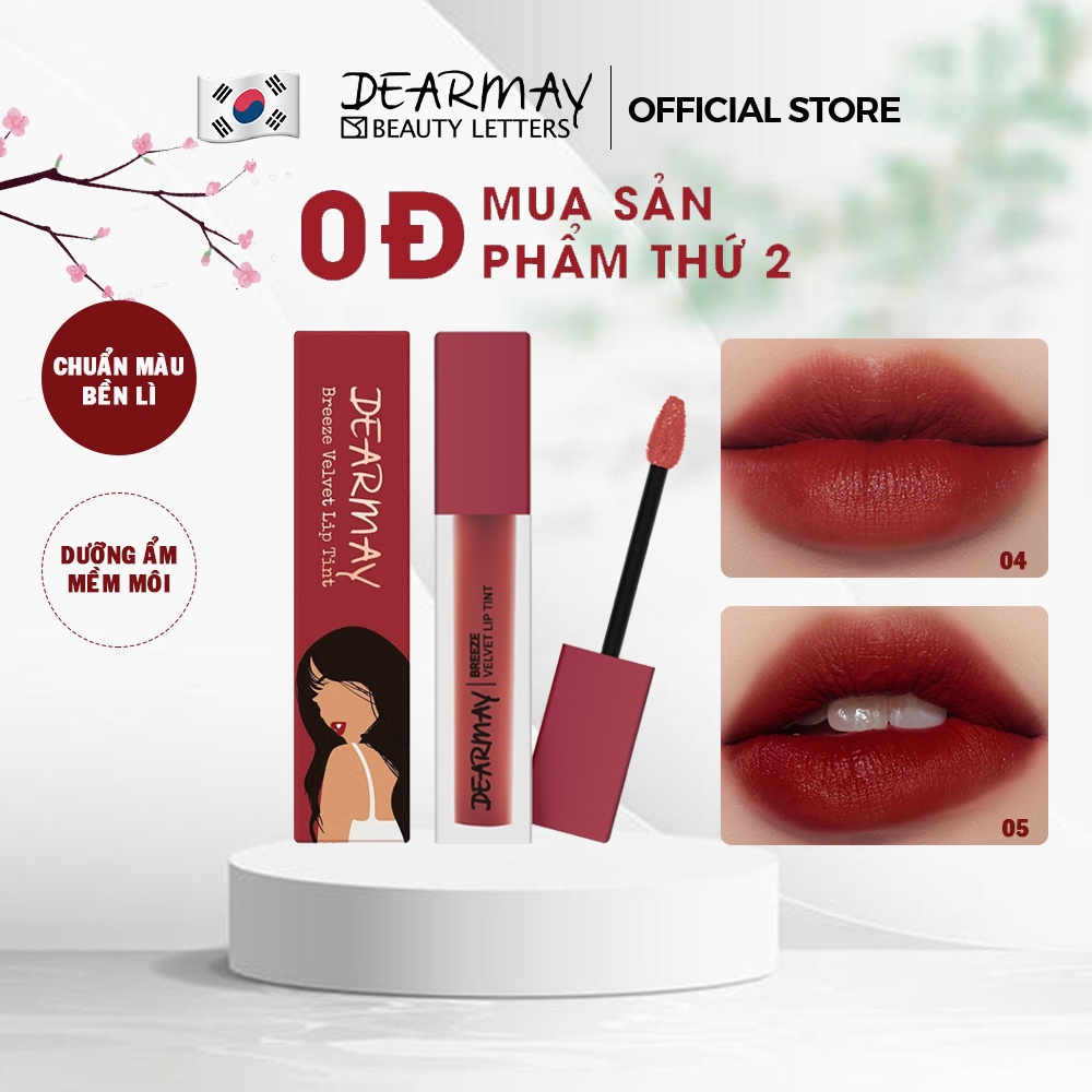 Son Kem Lì Dearmay Breeze Velvet Lip Tint 4.4g