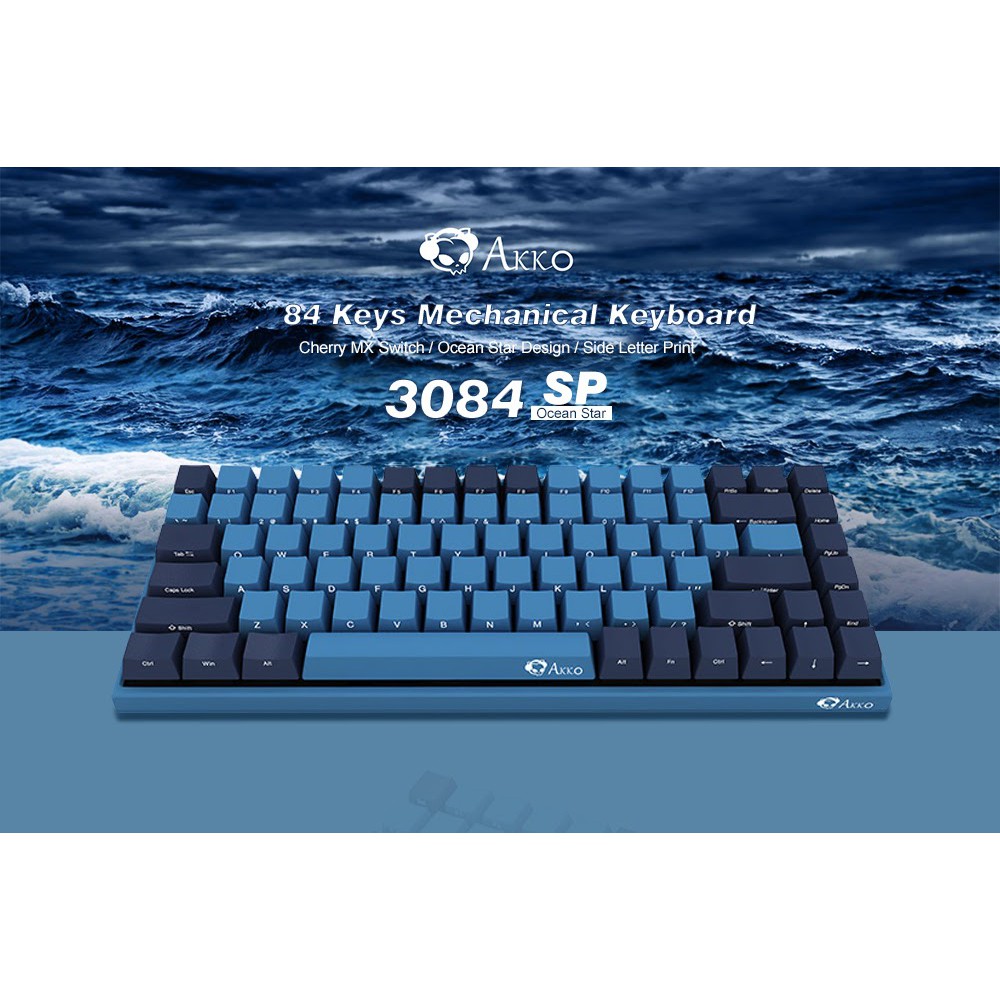 Bàn phím cơ AKKO 3084SP Ocean Star BH 3 Năm