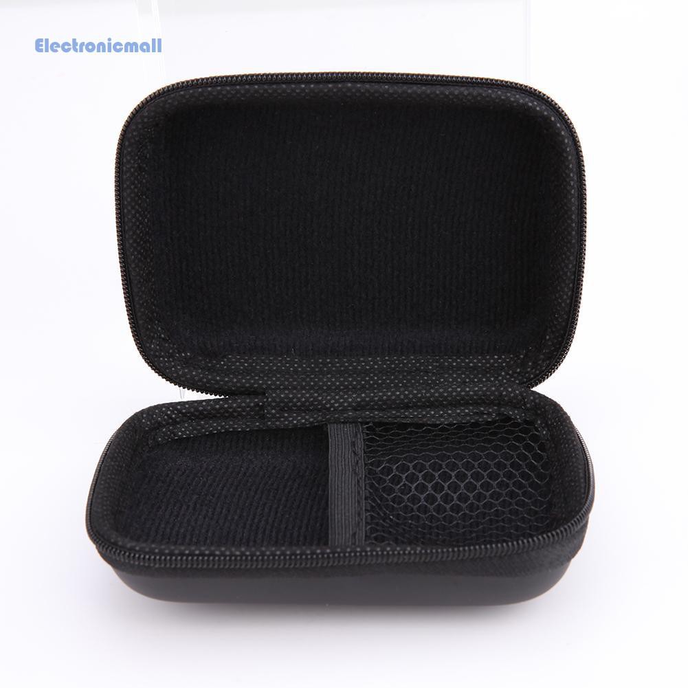 Hộp lưu trữ mini bằng EVA thiết kế hình vuông đựng tai nghe bluetooth/dây cáp tiện dụng