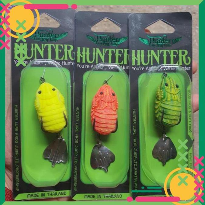 [SALE]  Mồi Câu Lure Thái Lan Hunter V4 Cực Nhạy